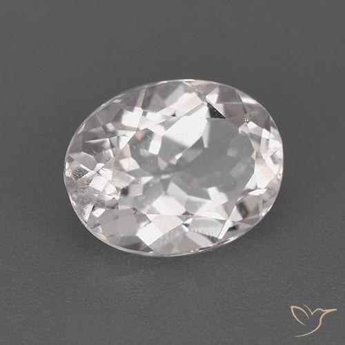 Morganita Luz rosa Natural 1.20ct, oval, VS