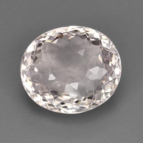 Morganita rosa natural 7,46ct, corte oval, VVS-VS