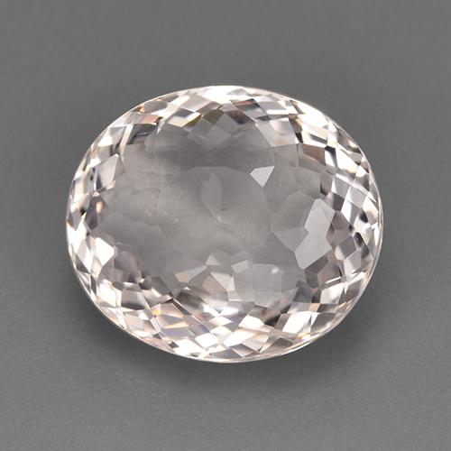 Morganita rosa natural 7,46ct, corte oval, VVS-VS