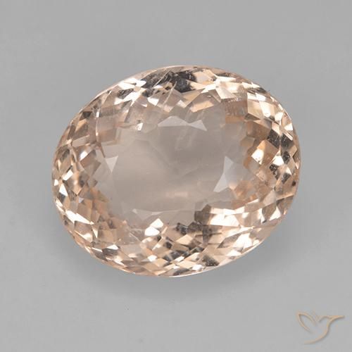 Morganita rosa médio Natural 5.54ct, Corte Oval, VS