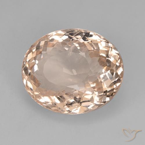 Morganita rosa médio Natural 5.54ct, Corte Oval, VS