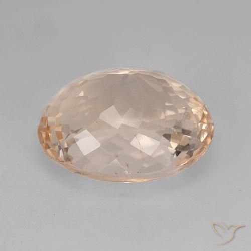 Morganita rosa médio Natural 5.54ct, Corte Oval, VS