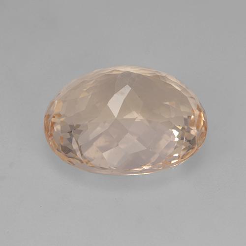 Morganita rosa natural 5,42ct, corte oval, VS