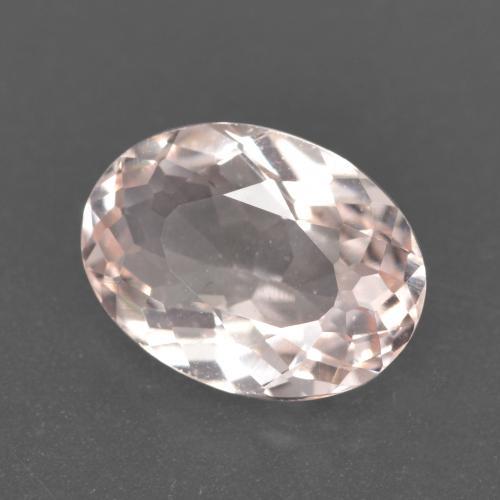 Morganita rosa natural 1,11ct, corte oval, VVS-VS