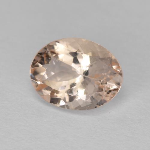 Morganita rosa médio Natural 1.24ct, Corte Oval, VS