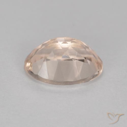 Morganita rosa natural 1,21ct, corte oval, VS