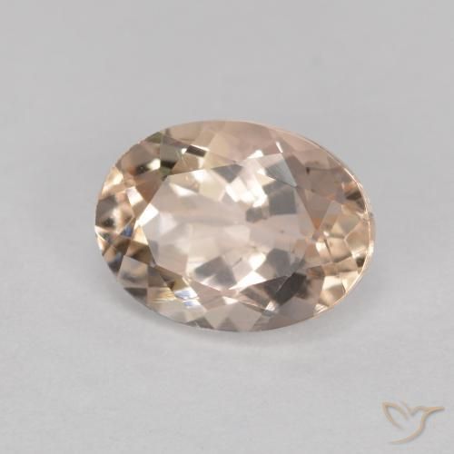 1.23ct Natural rosa médio Morganita, oval, VS