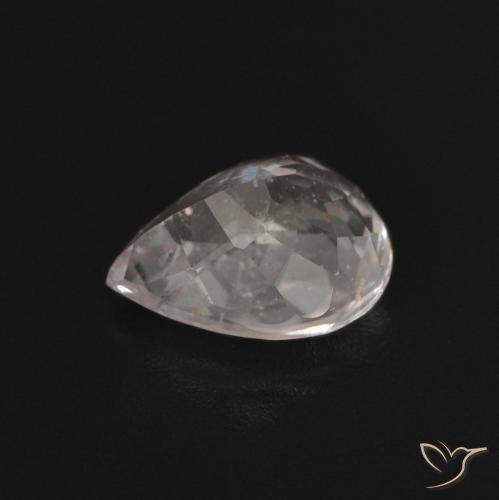 Morganita Luz rosa Natural 1.17ct, Formato de pêra, VS