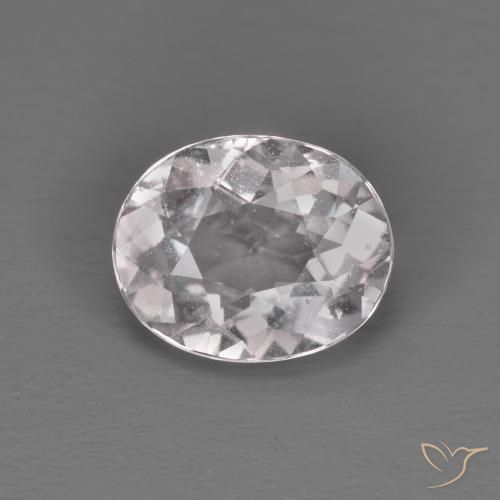 1.16ct Natural Luz rosa Morganita, oval, VS