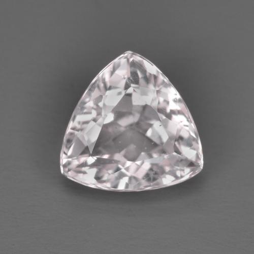 Morganita rosa natural 1,38ct, trillion, VVS-VS