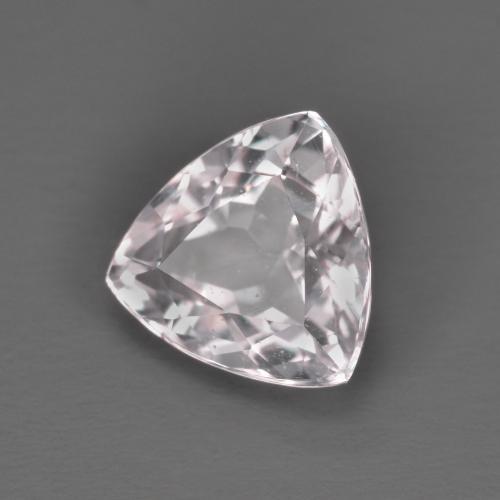 Morganita rosa natural 1,38ct, trillion, VVS-VS