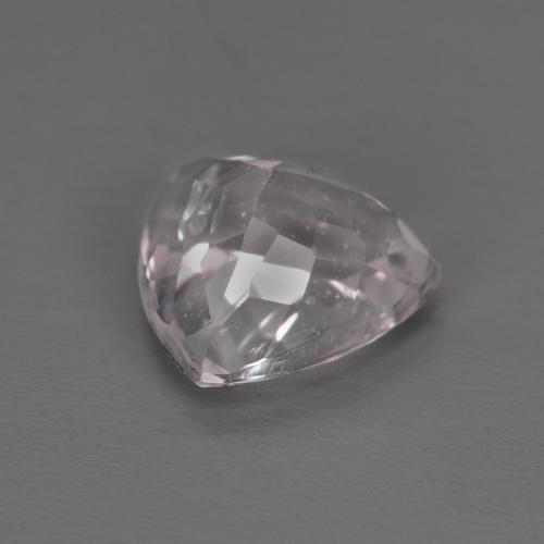 Morganita rosa natural 1,38ct, trillion, VVS-VS