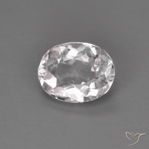 0.93ct Natural Luz rosa Morganita, oval, VS
