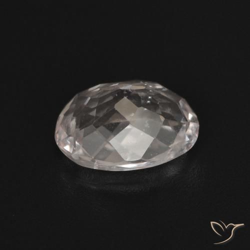 Morganita Luz rosa Natural 1.23ct, oval, VS