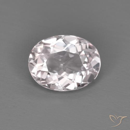 0.94ct Natural Luz rosa Morganita, oval, VVS