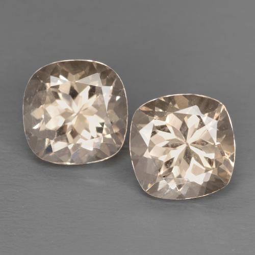 Pedras preciosas de Morganita rosa médio natural de 1.93 ct, Almofada cortada, VVS-VS