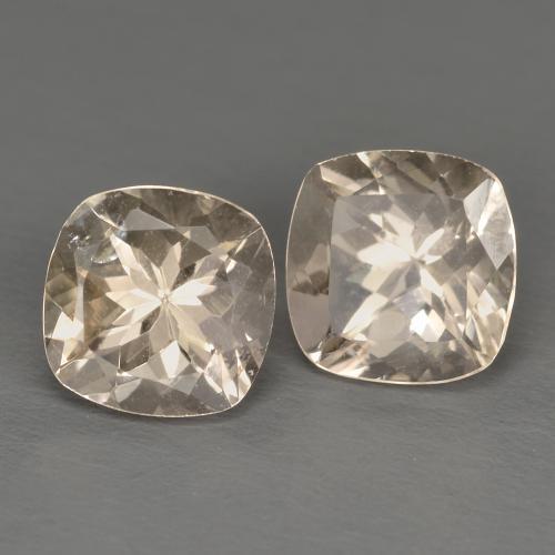Pedras preciosas de Morganita rosa médio natural de 1.87 ct, Almofada cortada, VS