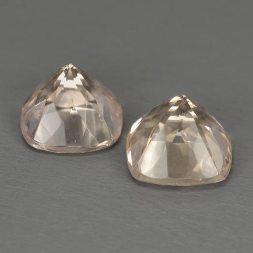Pedras preciosas de Morganita rosa médio natural de 1.87 ct, Almofada cortada, VS