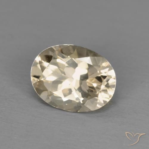 Morganita Dourado claro Natural 1.09ct, oval, VVS-VS