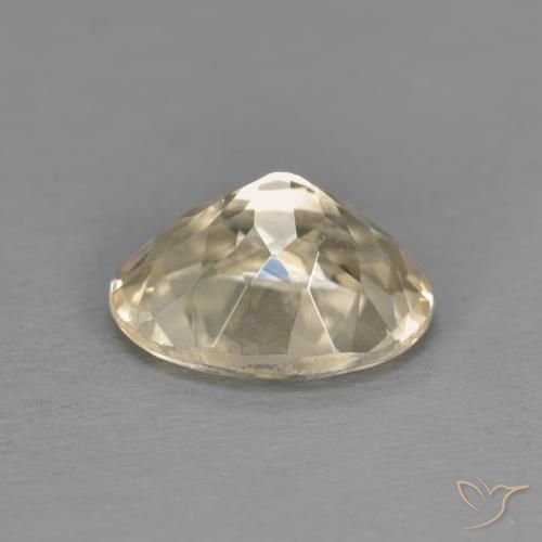 Morganita Dourado claro Natural 1.23ct, oval, VVS-VS