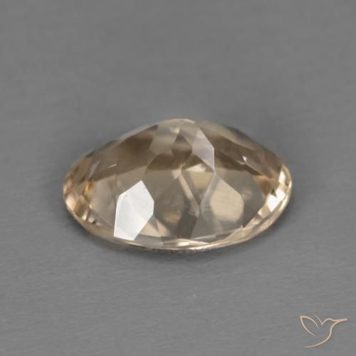 Morganita Dourado claro Natural 1.02ct, oval, VVS-VS