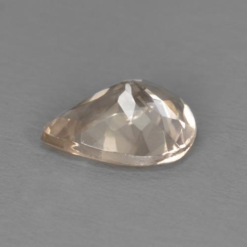 Morganita rosa natural 0,84ct, formato de pêra, VS