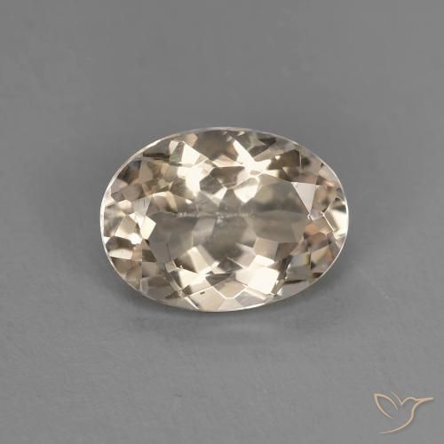 1.05ct Natural Dourado claro Morganita, oval, VS