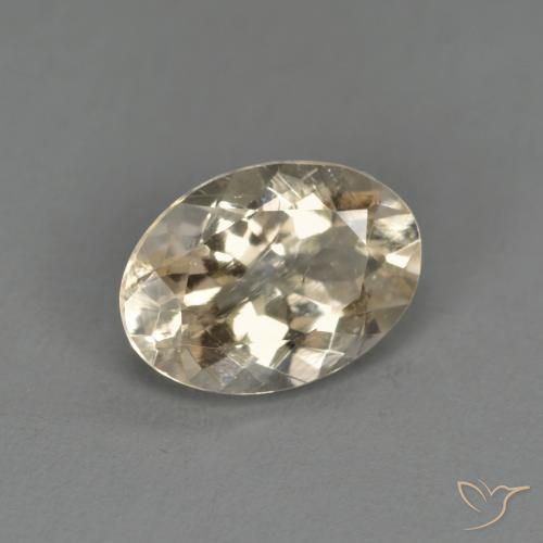 Morganita Dourado claro Natural 1.04ct, oval, VS