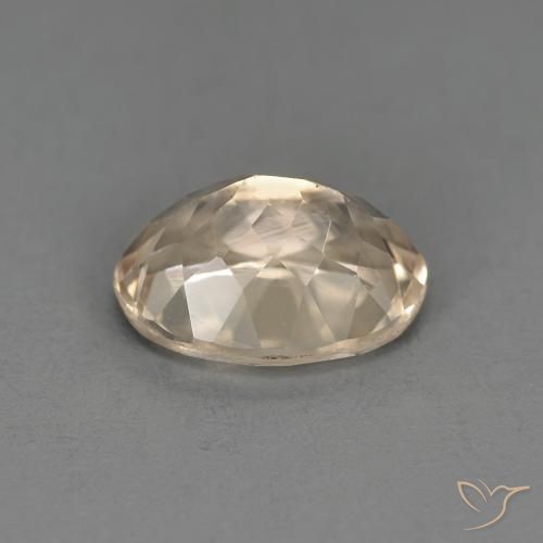 Morganita Dourado claro Natural 1.26ct, oval, VS