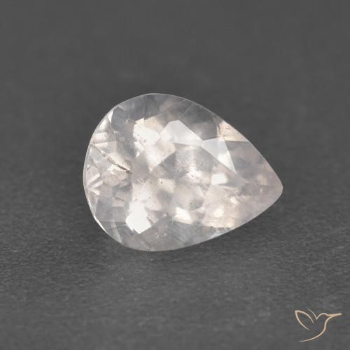 Morganita Rosa salmão Natural 0.84ct, Formato de pêra, VS-SI