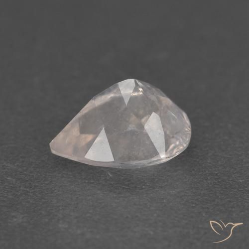Morganita Rosa salmão Natural 0.84ct, Formato de pêra, VS-SI