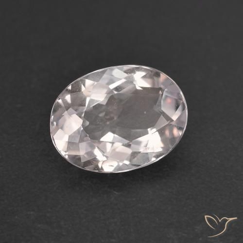 Morganita Rosa bem claro Natural 1.22ct, oval, VVS-VS