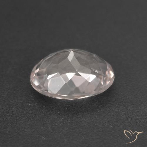 Morganita Rosa bem claro Natural 1.35ct, oval, VVS