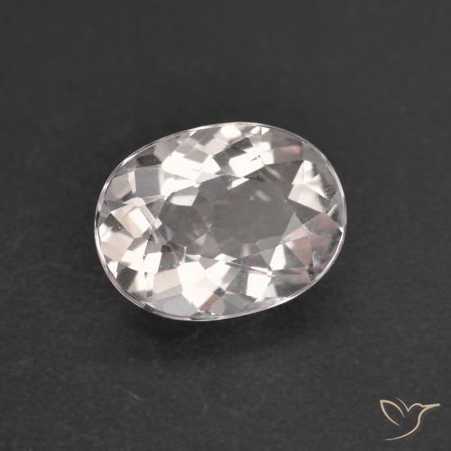 Morganita Rosa bem claro Natural 0.98ct, oval, VVS