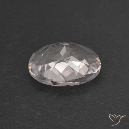 Morganita Rosa bem claro Natural 0.98ct, oval, VVS