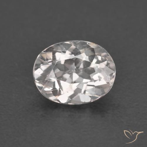 0.94ct Natural Rosa bem claro Morganita, oval, VS