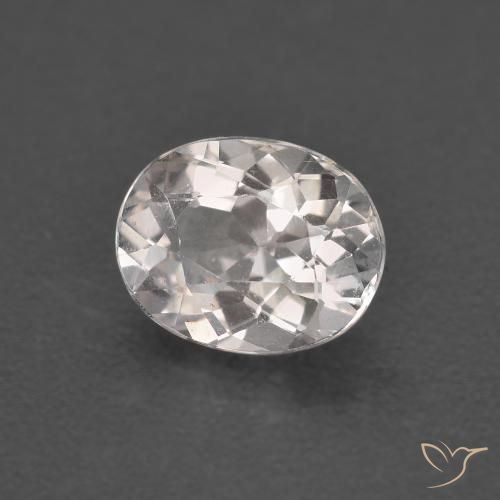 Morganita Rosa bem claro Natural 0.94ct, oval, VS