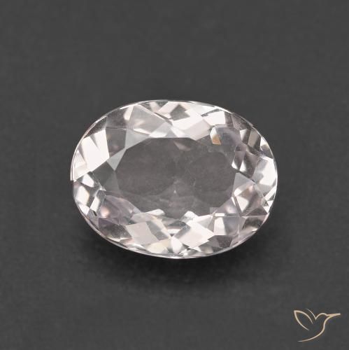 1.66ct Natural Luz rosa Morganita, oval, VVS-VS