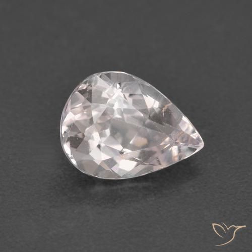 Morganita Luz rosa Natural 1.28ct, Formato de pêra, VVS-VS
