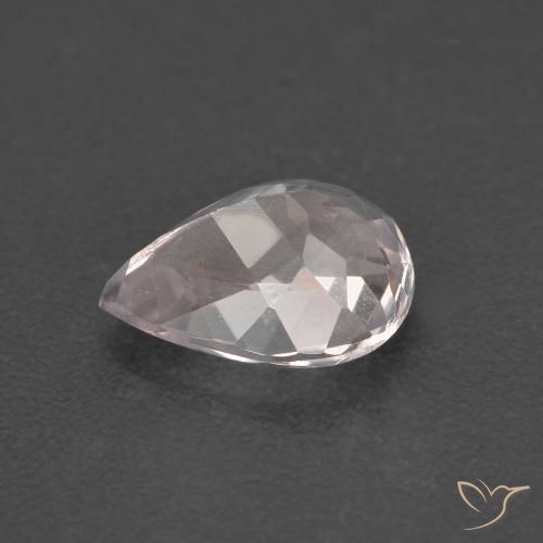 Morganita Luz rosa Natural 1.28ct, Formato de pêra, VVS-VS