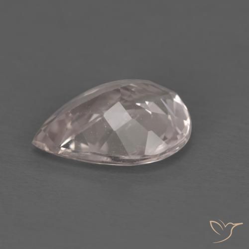 Morganita Luz rosa Natural 1.17ct, Formato de pêra, VVS