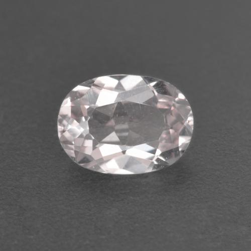 Morganita rosa natural 0,63ct, corte oval, VS