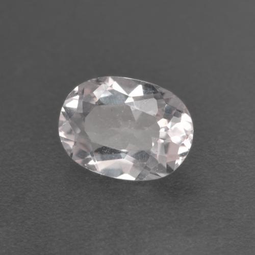 Morganita rosa natural 0,63ct, corte oval, VS