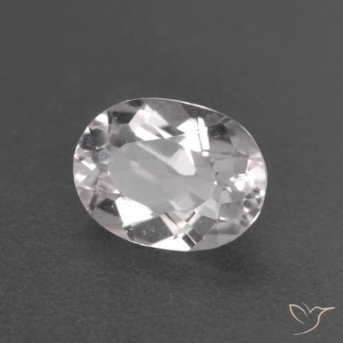 Morganita Luz rosa Natural 0.80ct, oval, VS