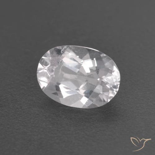 Morganita Rosa bem claro Natural 0.63ct, oval, VS
