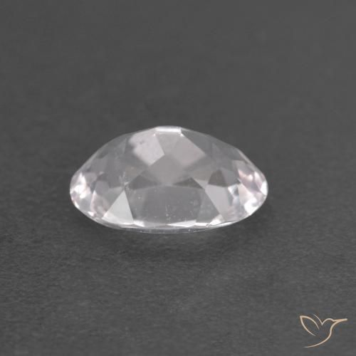 Morganita Rosa bem claro Natural 0.63ct, oval, VS