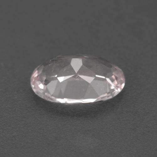 Morganita rosa natural 0,81ct, corte oval, VS