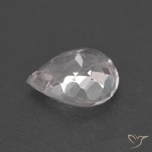 Morganita Luz rosa Natural 1.18ct, Formato de pêra, VS