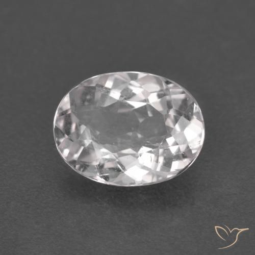 Morganita rosa natural 1,09ct, corte oval, VS
