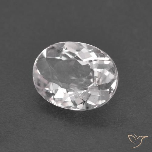 Morganita rosa natural 1,09ct, corte oval, VS